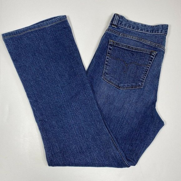 LRL Ralph Lauren Blue Jeans CO Womens Classic Bootcut Dark Wash Size 8 Jeans - Picture 9 of 10
